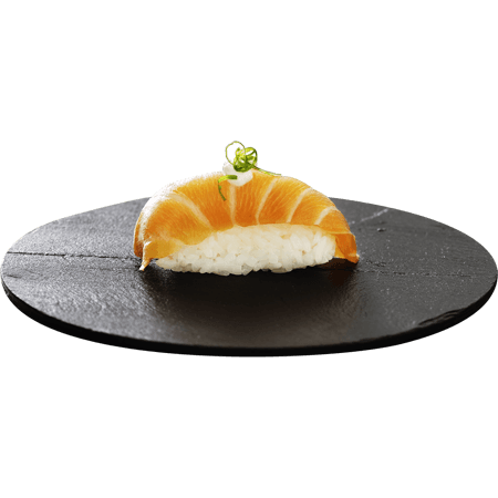 Nigiri Laks, flødeost & forårsløg